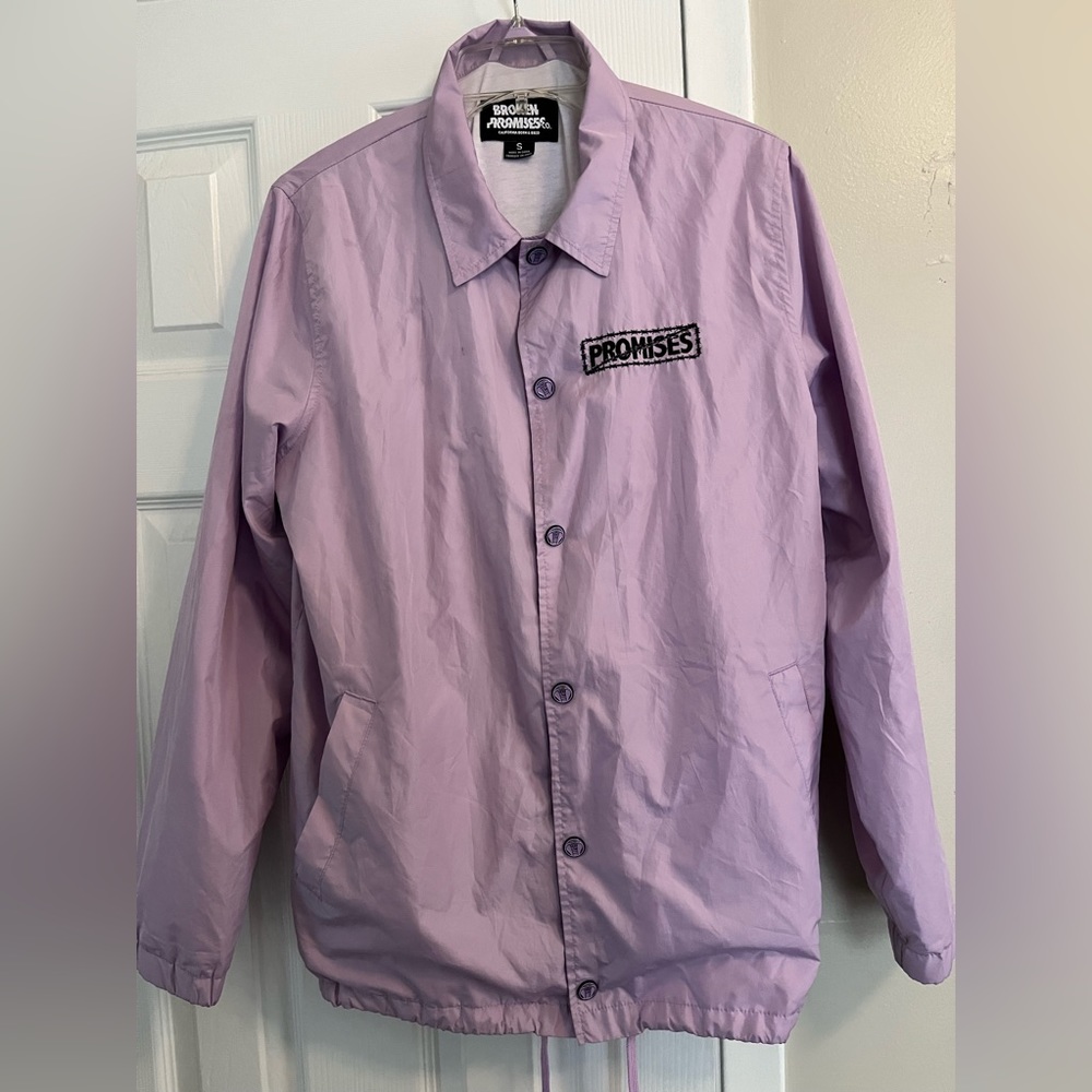Broken promises windbreaker